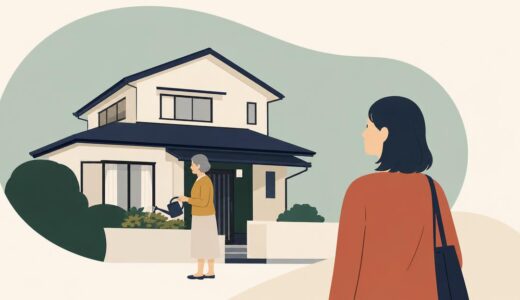 実家には親だけが住み、名義人は自分の人が読むガイド
