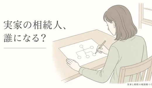実家の相続人の確認方法｜順位・家系図・戸籍で家族の誰が相続人かを確かめる