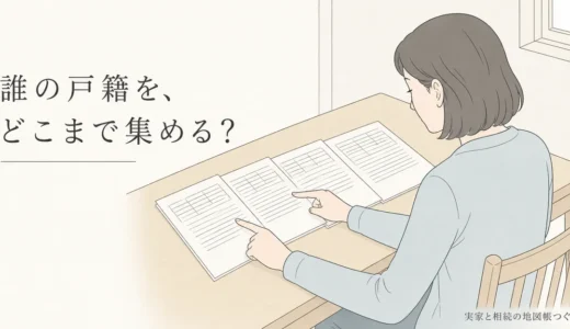相続人確認に必要な戸籍の集め方｜誰の戸籍をどこまで、どこで取るか