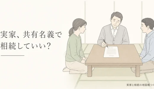 実家を共有名義で相続するかの判断｜後から困る売却・費用・税金と期限の守り方