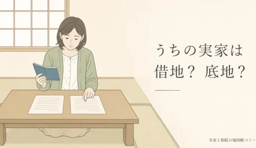 借地・底地の実家を引き継ぐときの確認｜契約・相手・更新・売却を調べる順番