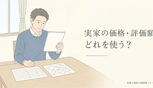 実家の価格・評価額の違い｜固定資産税・相続税・査定のどれを使うか