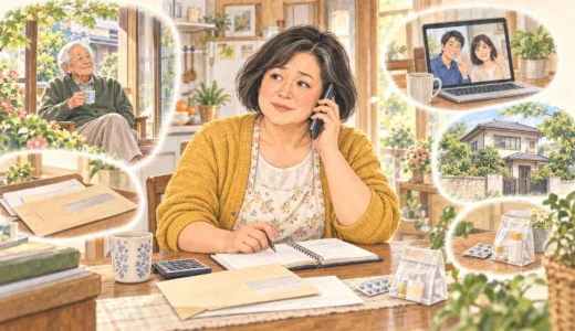 実家にあなたが親と同居。兄弟姉妹がいるあなたは、事情を伝えておく段階