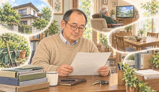 親と同居、兄弟姉妹なし、名義は親1人。一緒に暮らすあなたは、住み続けるかと相続税がかかるかを確かめておく段階