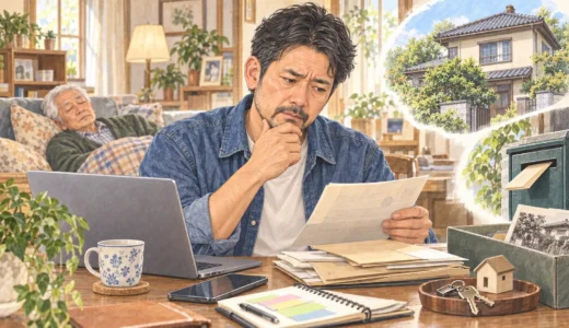 実家に親とあなたが同居、名義は不明。兄弟姉妹のいないあなたは、まず名義人を確かめる段階
